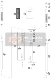 Front Fork Disassembled