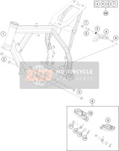 45303001600C1, Frame ""453V5"", KTM, 0