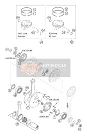 Crankshaft, Piston