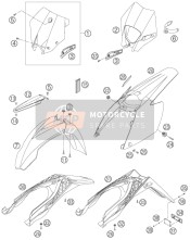 Masker, Spatborden