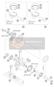 59030033000, Zuigerpen Bout 20X15,8/12X50, KTM, 1