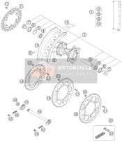 Roue arrière