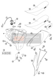 Tanque, Asiento