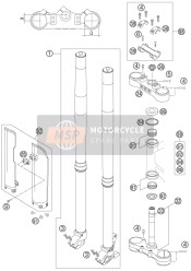 Front Fork, Triple Clamp