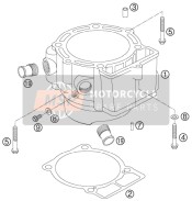 59030035150, Cylinder Base Gasket 0,8mm, KTM, 0