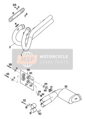 58305058052, Gag Clamp Inside Inox, KTM, 1