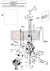 KTM 620 EGS-E 37KW 11LT ORANGE Europe 1997 Shock Absorber - MSP