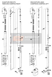 Front Fork Disassembled