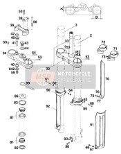 Front Fork, Triple Clamp