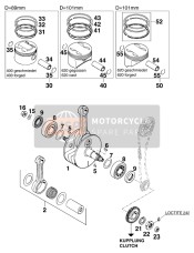 Albero motore, Pistone