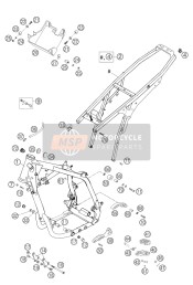 60003041010, Footrest Rubber Front R/s 03, KTM, 1