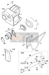 57005020001, Tubo Flesssibile 10X14 Metro, KTM, 1