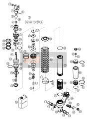 Shock Absorber Disassembled