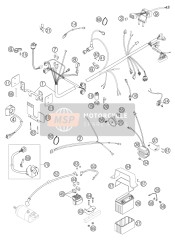 58411074200, Pulsante Start/stop Adv, KTM, 1