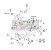 58604067000, Kettenführung Innen 05, KTM, 1