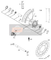 Roue avant