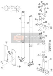 Forcella anteriore, Triplo morsetto