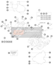 46030025000, Clutch Cover Gasket Inside, KTM, 1