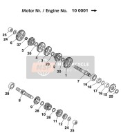 GETRIEBE II - VORGELEGEWELLE