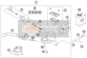 46213006000, Lever Fixing Kit         2012, KTM, 0