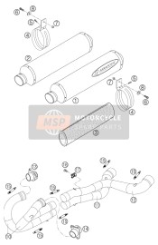 57305016000, EXHAUST-SPRING With Rubber  02, KTM, 0