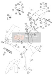 0021040003, Rondella DIN9021-A 4, KTM, 1