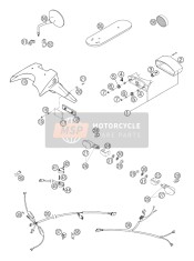 58311040000, Feu Arriere Gs LC4 93, KTM, 0