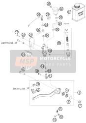 54513038000, Brake Cyl. Protector 'Brembo, KTM, 1