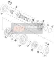 073800501002, Flachkopfschraube M5X10 TX25, KTM, 1