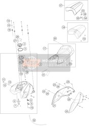 Tanque, Asiento