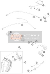 54814028000, Knipper Lens L/s R/s 05, KTM, 0