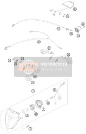 78014009000, Drain Hole Cover, KTM, 1