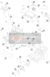 0991060103, Flat Head Screw DIN7991 M6X10, KTM, 0