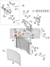 76235026000, Radiator Slang 08, KTM, 0