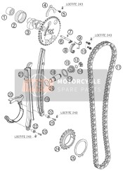 76236010044, Camshaft Cpl.               07, KTM, 1