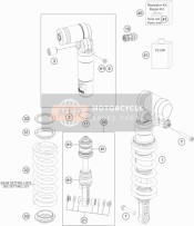 46180654S13, Monoshock Lower Part, KTM, 0