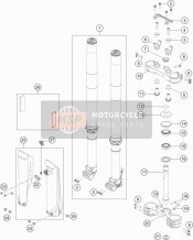 Forcella anteriore, Triplo morsetto