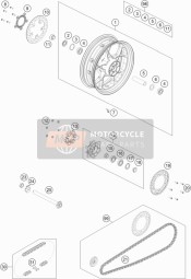 Roue arrière