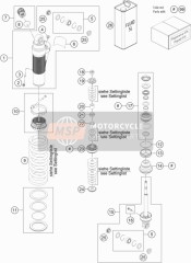 46181184, Piston 15X35, 4X6 4, KTM, 0