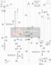 Front Fork Disassembled