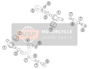 00050210706, Variable ONE-EAR Clamp 21,0mm, KTM, 1