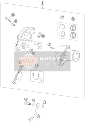 60013020200, Bleeder Screw With Cap M6, KTM, 2