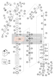 Shock Absorber Disassembled