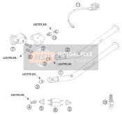 SEITENSTÄNDER/STÄNDER MITTE