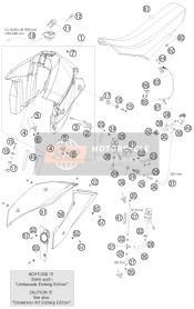 Tanque, Asiento