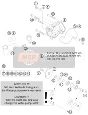 60035055010, Water Pump Rep. Kit  09-13, KTM, 2