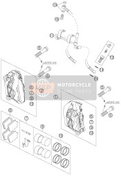 Bremssattel vorne