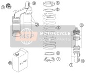 Shock Absorber Disassembled