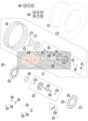 6011006000033, Rem Disk Achter D=240mm, KTM, 0