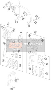 6011301600133, Brake Cal. Fr.R/S-WITHOUT Pads, KTM, 0